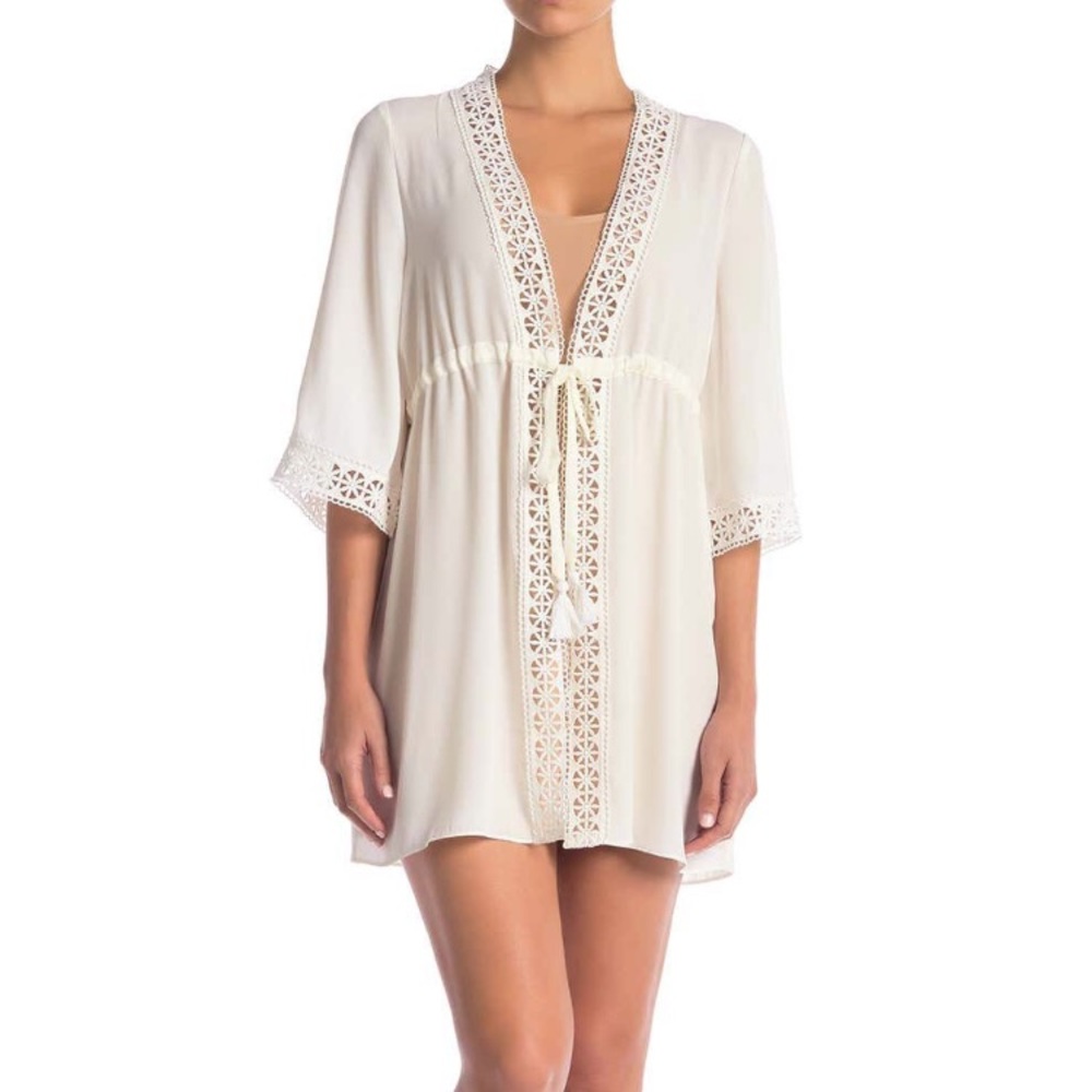 Ivory Cover Up / Robe - XS